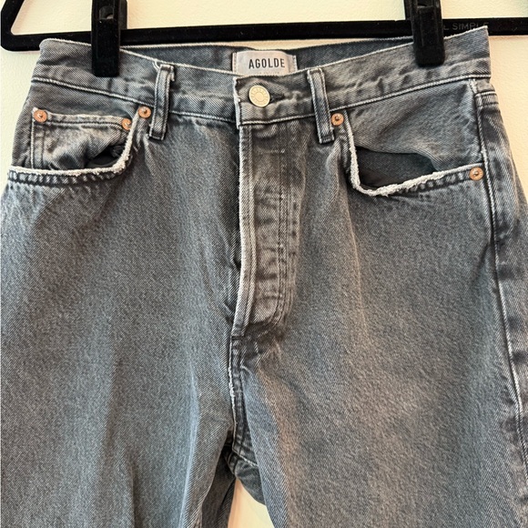 Agolde 90s pinch waist high rise jeans, 27 - Picture 5 of 7
